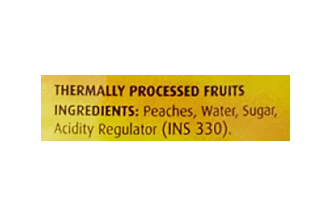 Del Monte Peach Halves    Tin  825 grams